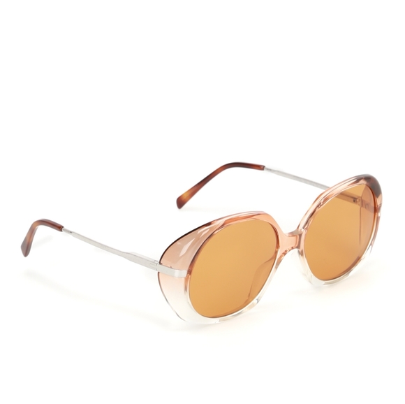 NEW CELINE UNISEX ROUND ORANGE EYEWEAR CL40036U 50E SUNGLASSES CL 40036U - Picture 3 of 6